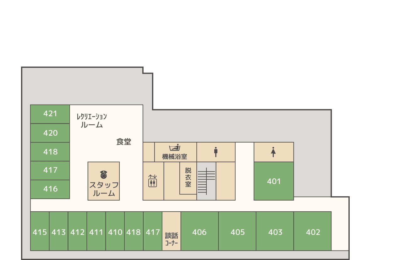 4Fフロアマップ