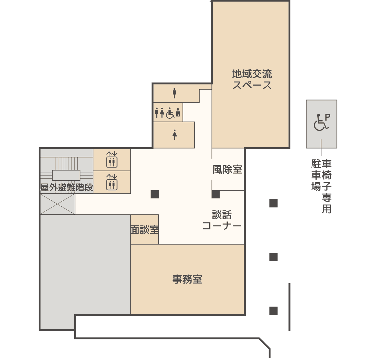 B1Fフロアマップ
